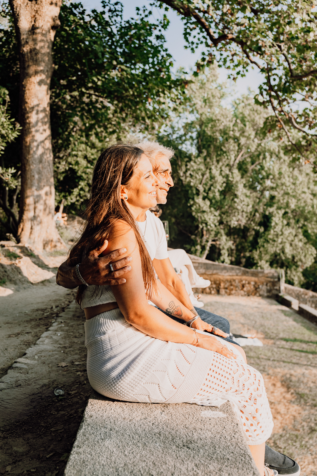 Ensaio de casal Solange e Hugo no Jardim do Palácio de Cristal - Porto