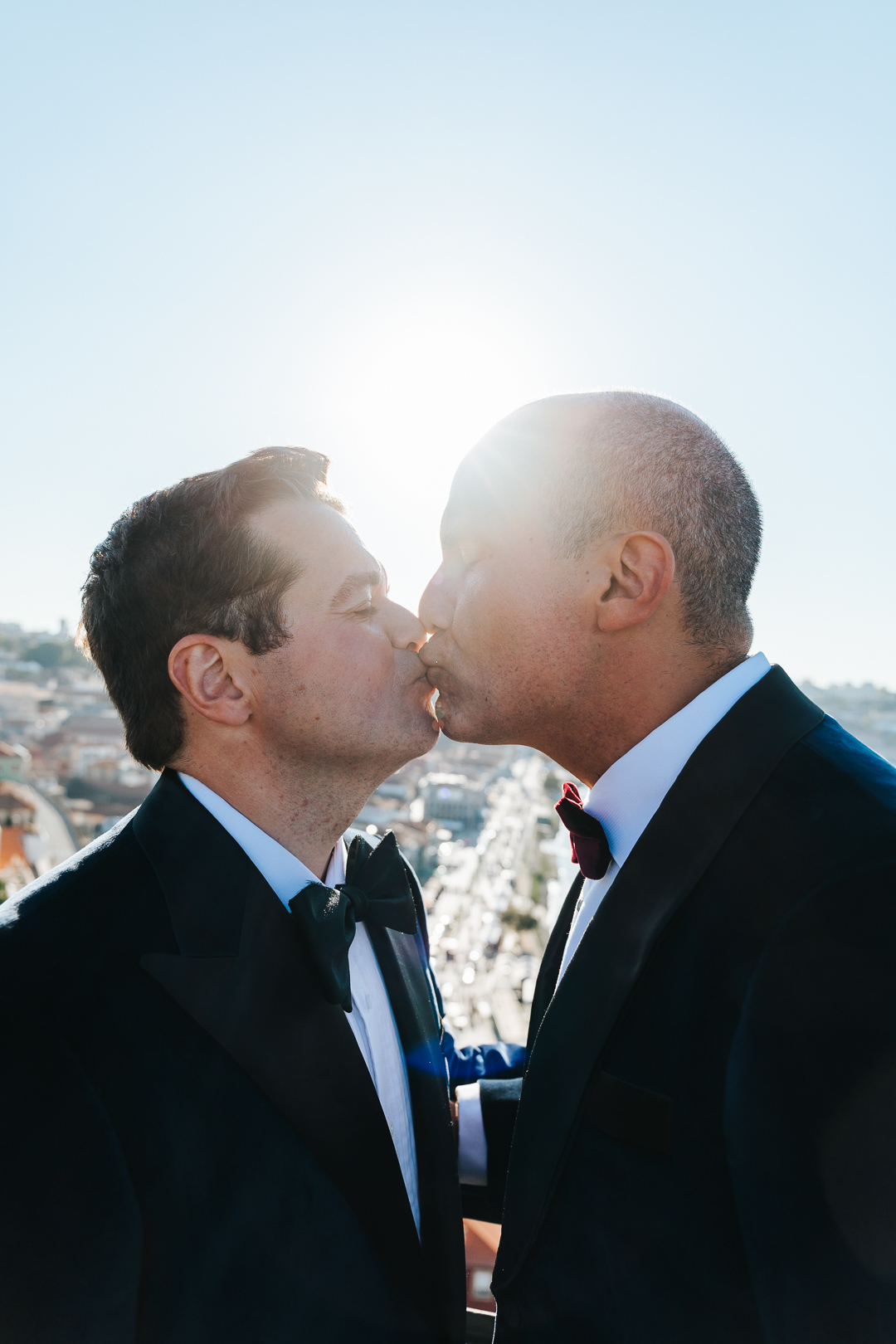 Ensaio de casal Michael e William na Ponte D. Luís I - Porto