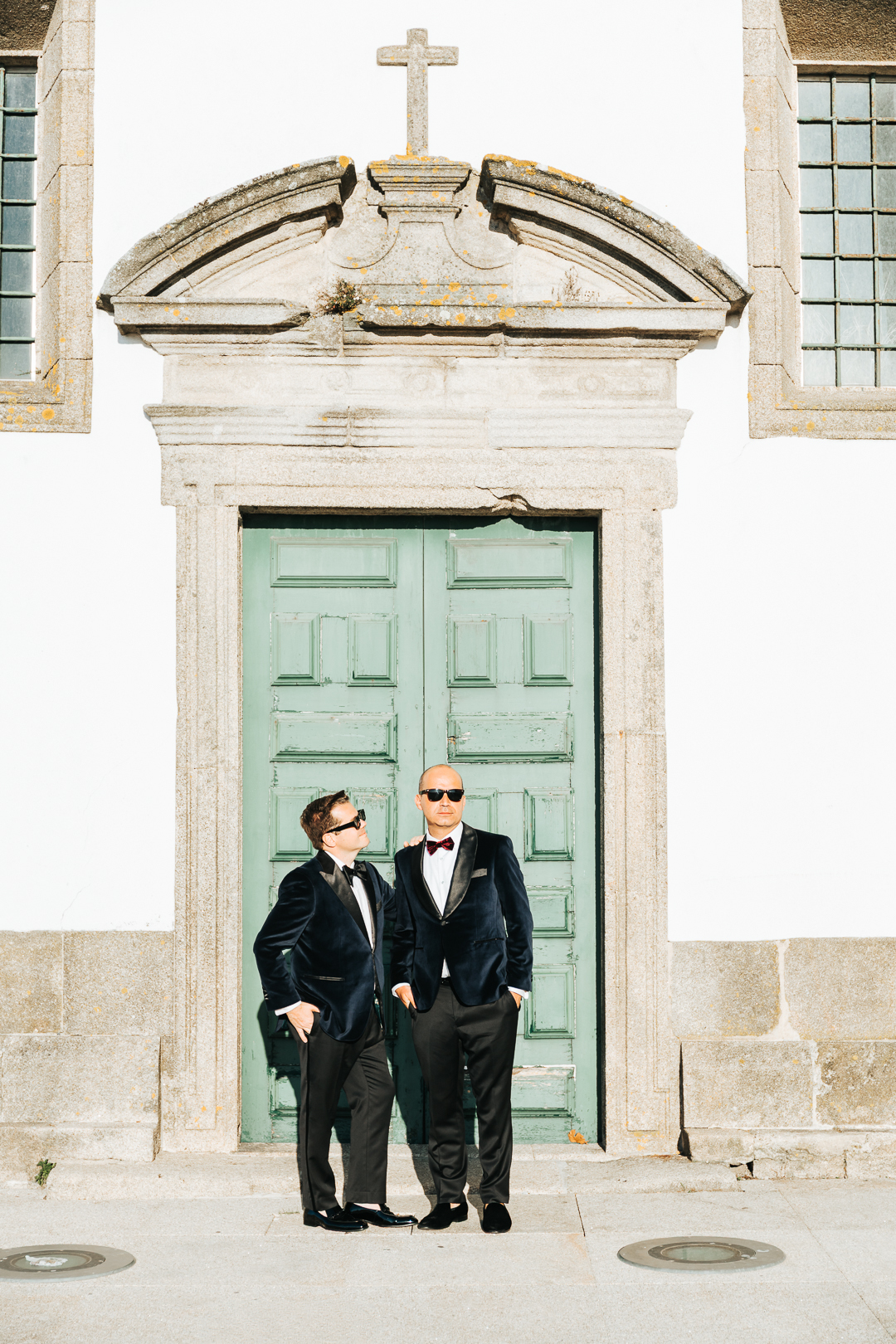 Ensaio de casal Michael e William na Ponte D. Luís I - Porto