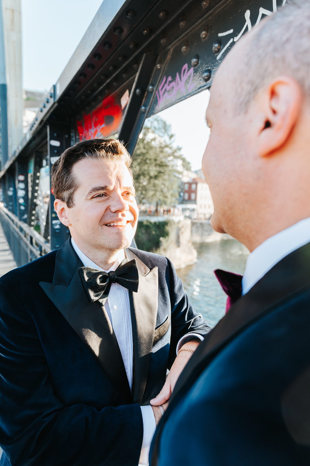 Ensaio de casal Michael e William na Ponte D. Luís I - Porto