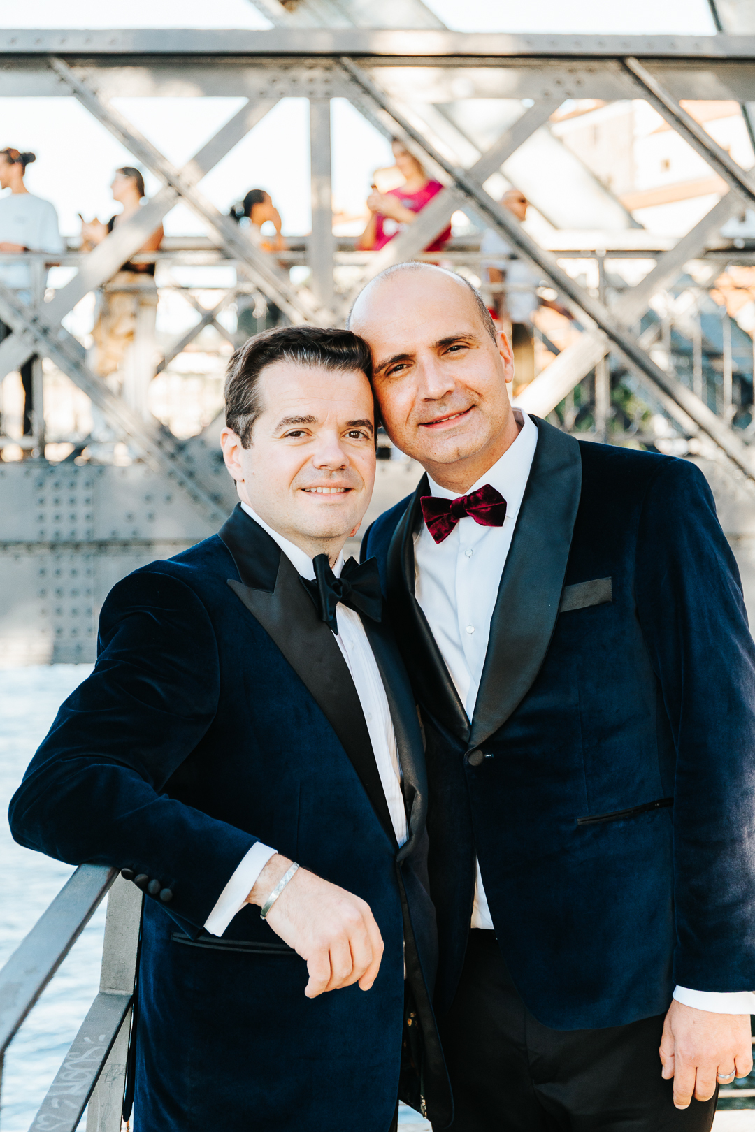 Ensaio de casal Michael e William na Ponte D. Luís I - Porto