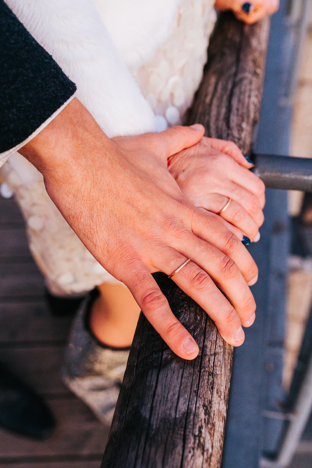 Ensaio de casal Vanessa e Thiago na Ponte D. Luís I - Porto