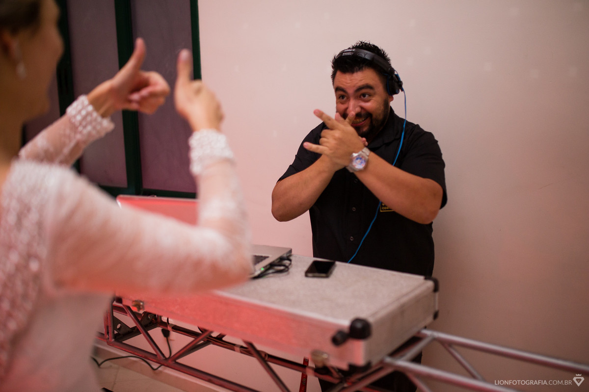 Aquela sintonia com a noiva