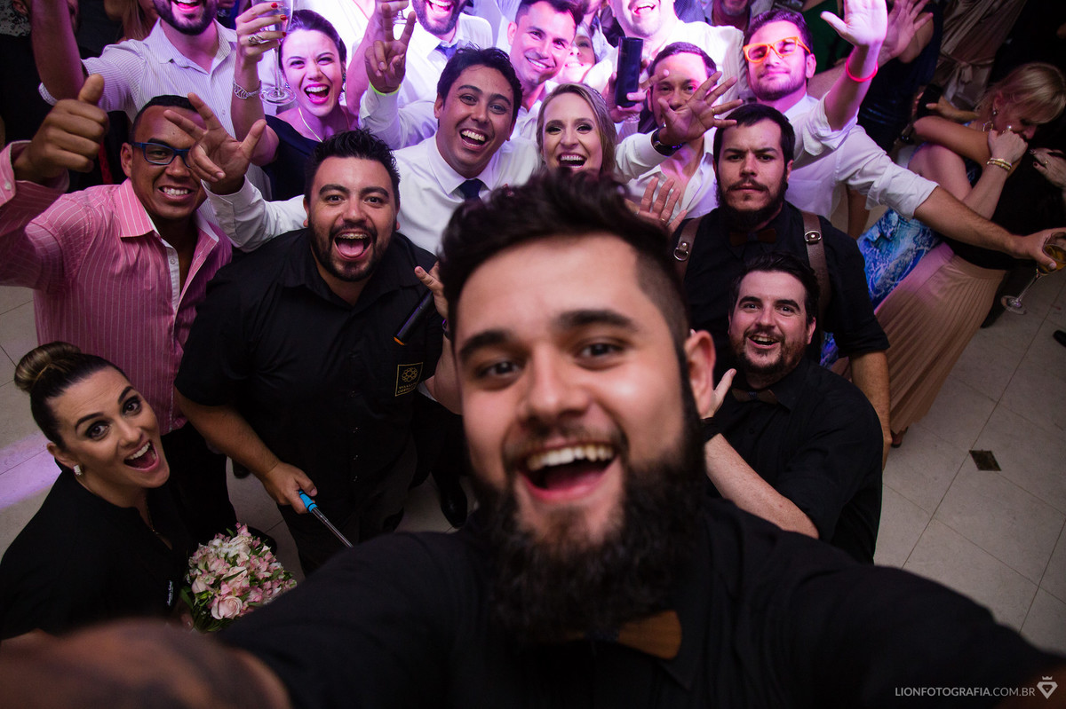 Selfie com os parceiros