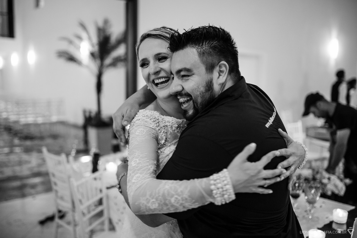 Agradecimento da noiva!