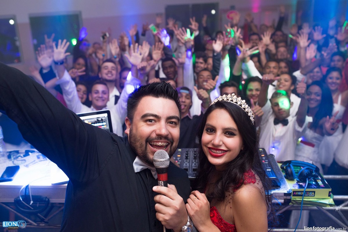 Selfie com a debutante