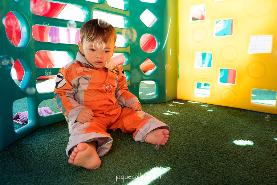 Bebê bolhas lifestyle