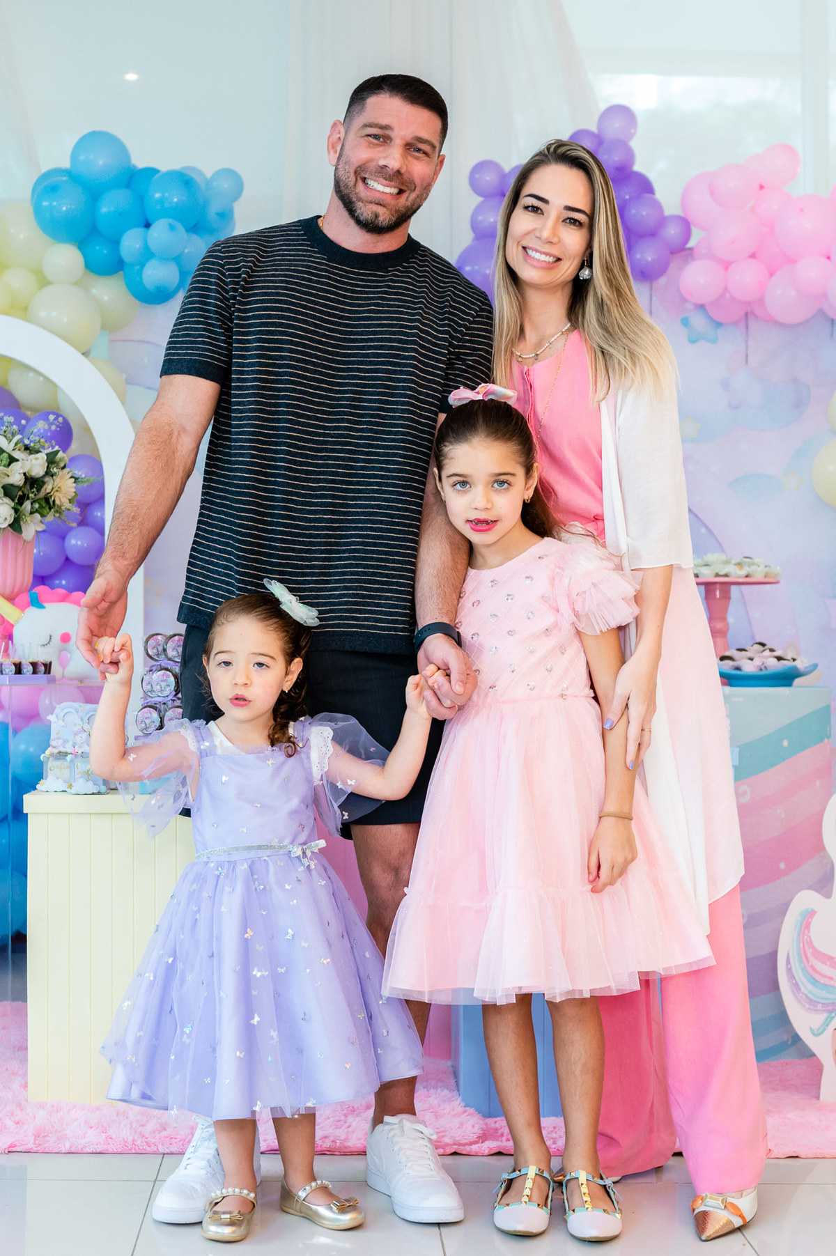 Fotografia RJ - Festa infantil, Barra da Tijuca. Sofia fez 7 anos e ganhou uma linda festa de aniversário com o tema unicórnio. As fotografias são da fotógrafa carioca Jaque Salles.