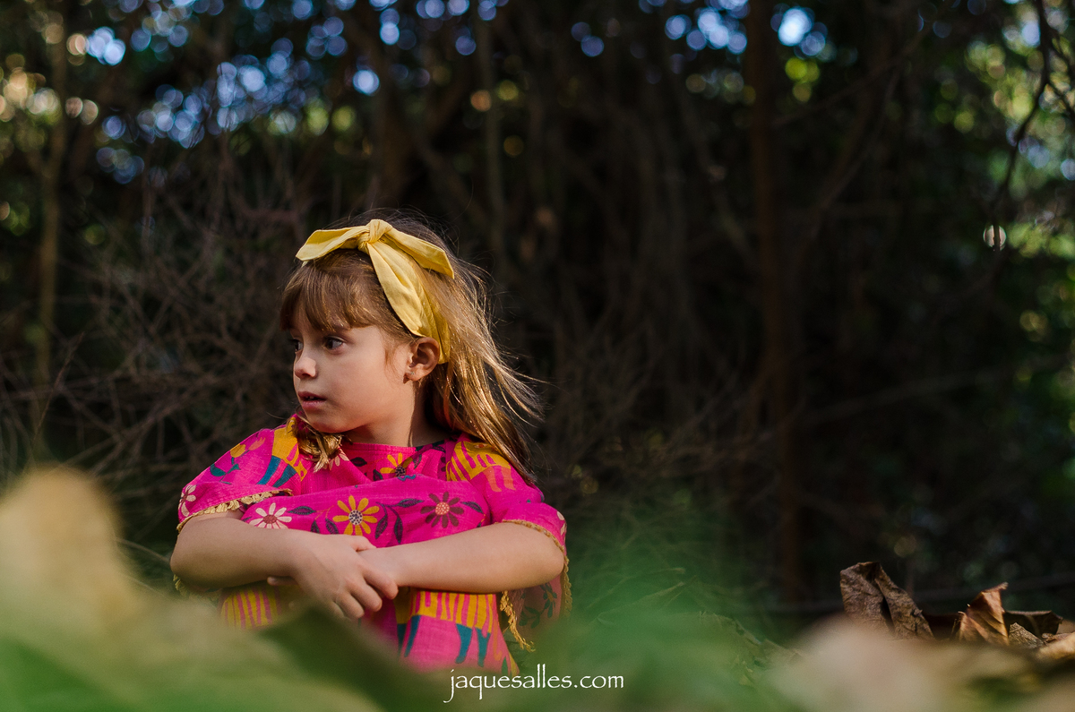 Fotógrafa Jaque Salles faz Ensaio Fotográfico da filha Lara a beira do Canal de Marapendi - Barra da Tijuca, RJ