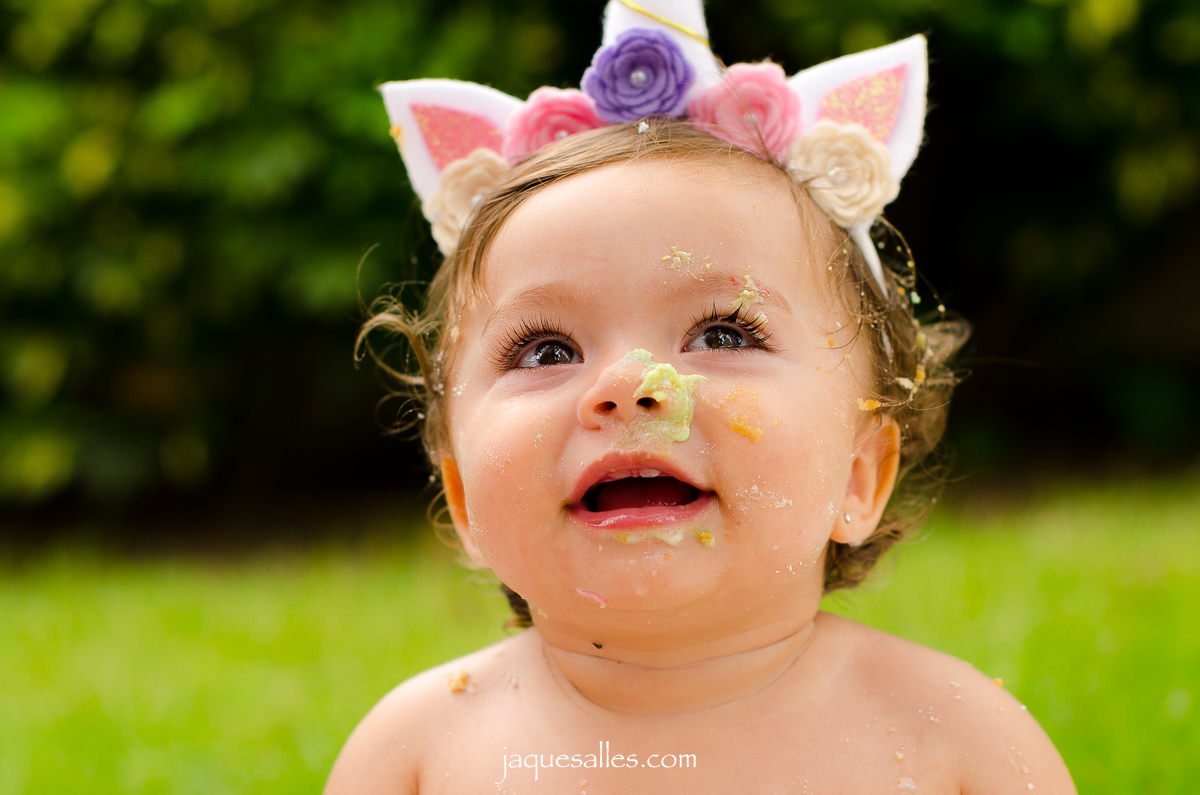 ensaio fotográfico smash the cake