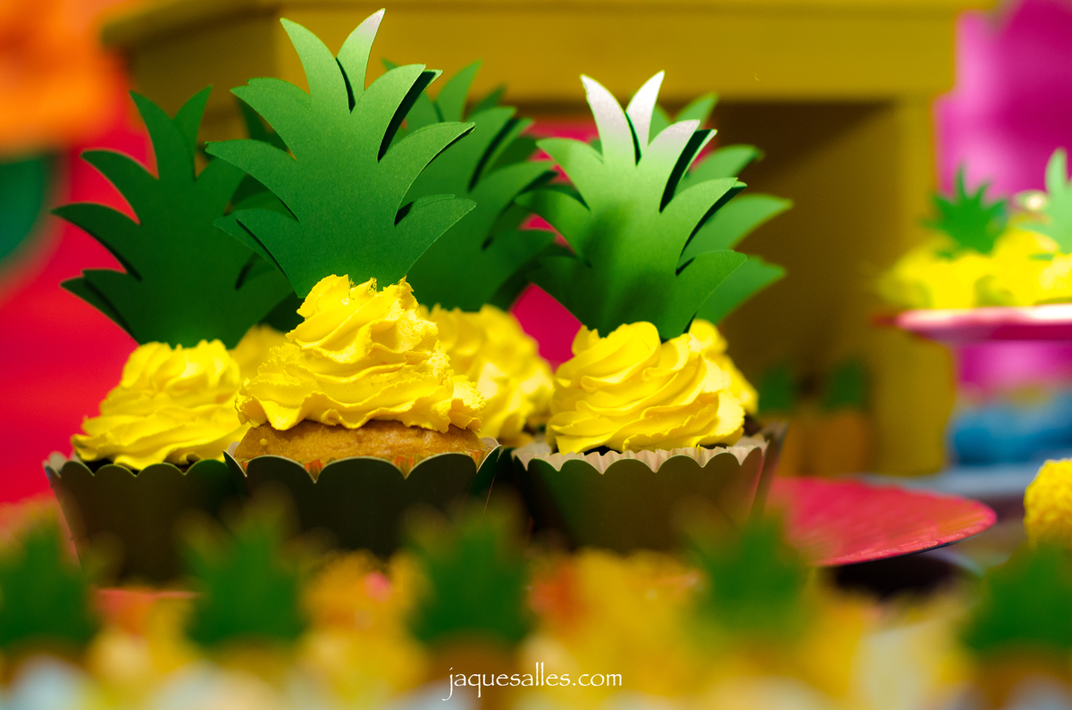 cupcake para festa flamingo ideias