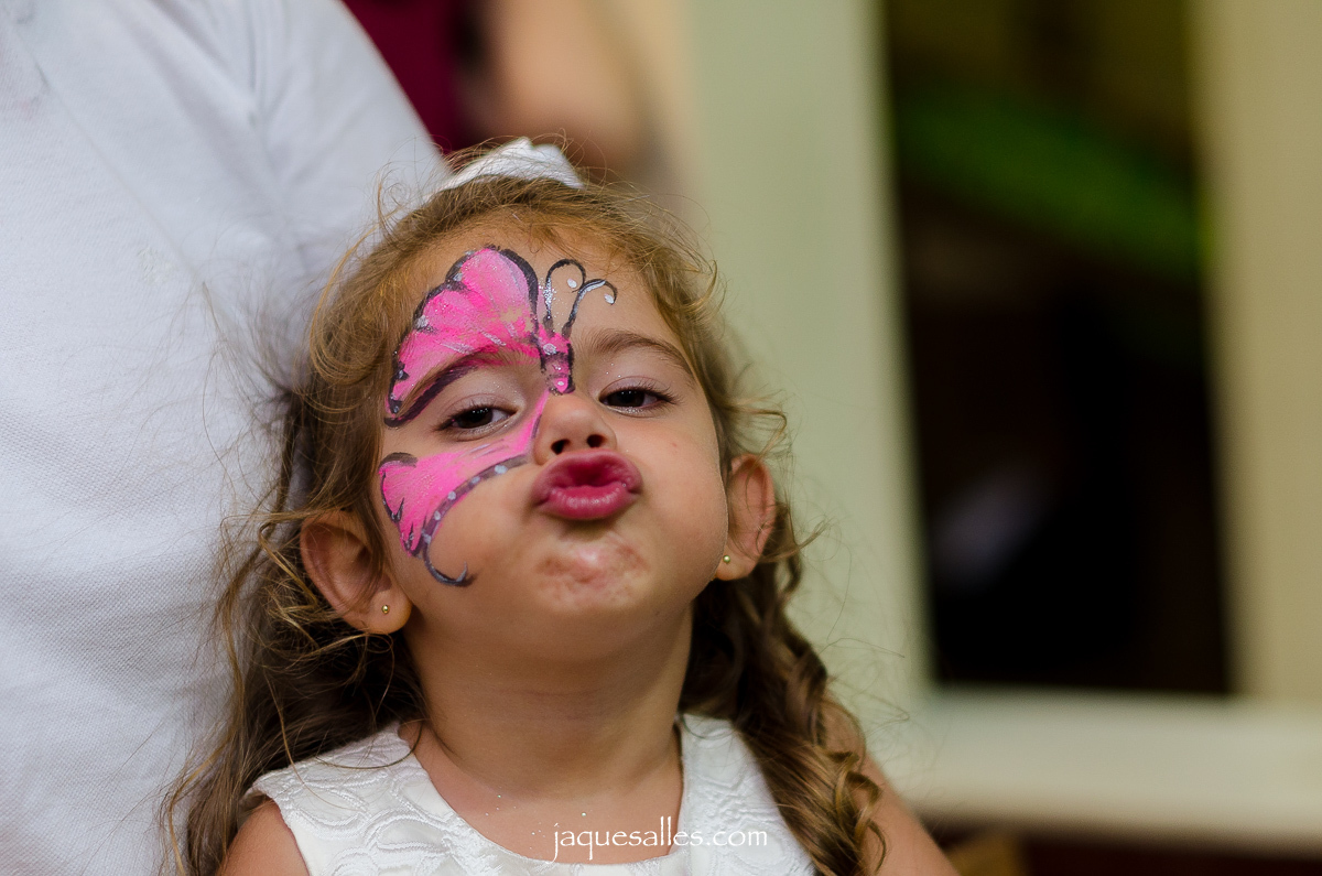festa infantil beijinho de menina sapeca