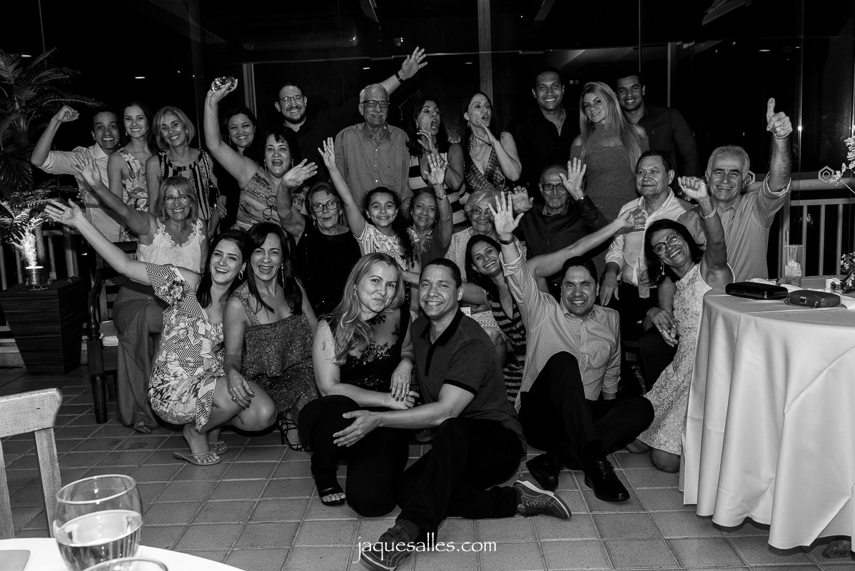 comemoração de 70 anos vira encontro de família