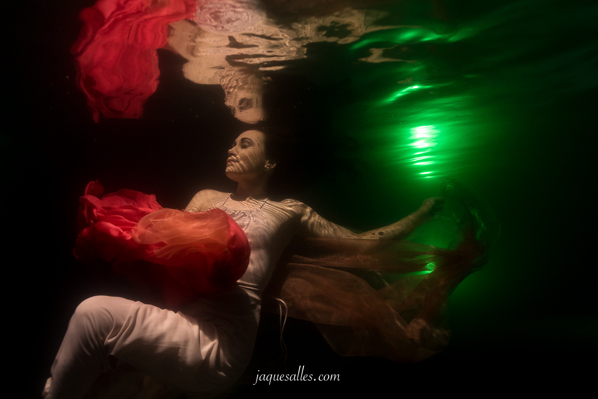 fotos artísticas embaixo d'agua rj