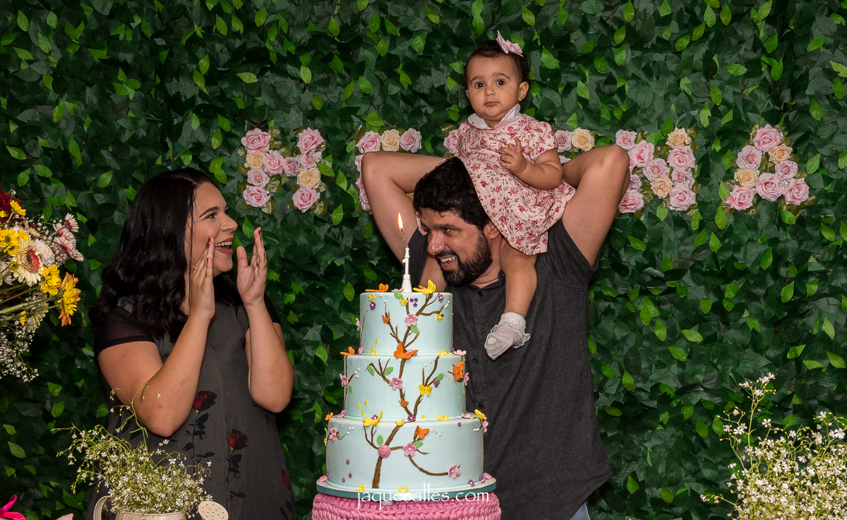 hora de cantar parabéns na festa de 12 ano da Helena