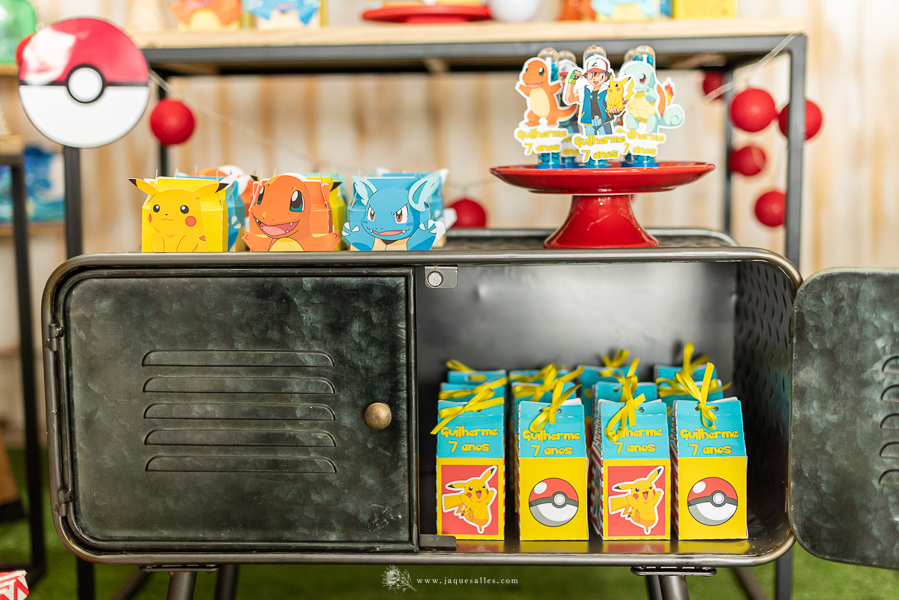 ideias para decoração festa pokemon menino fotos