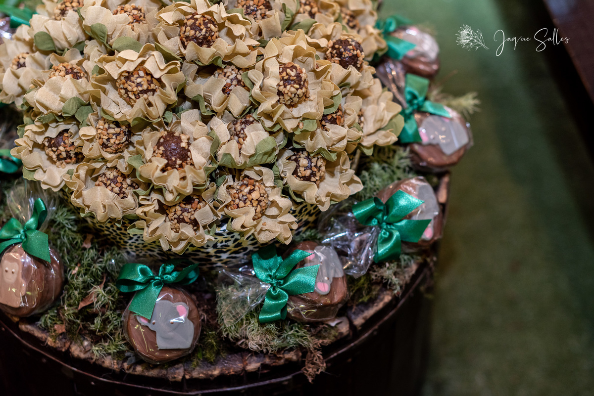 ideais e inspirações de doces para festa infantil de menino tema safari