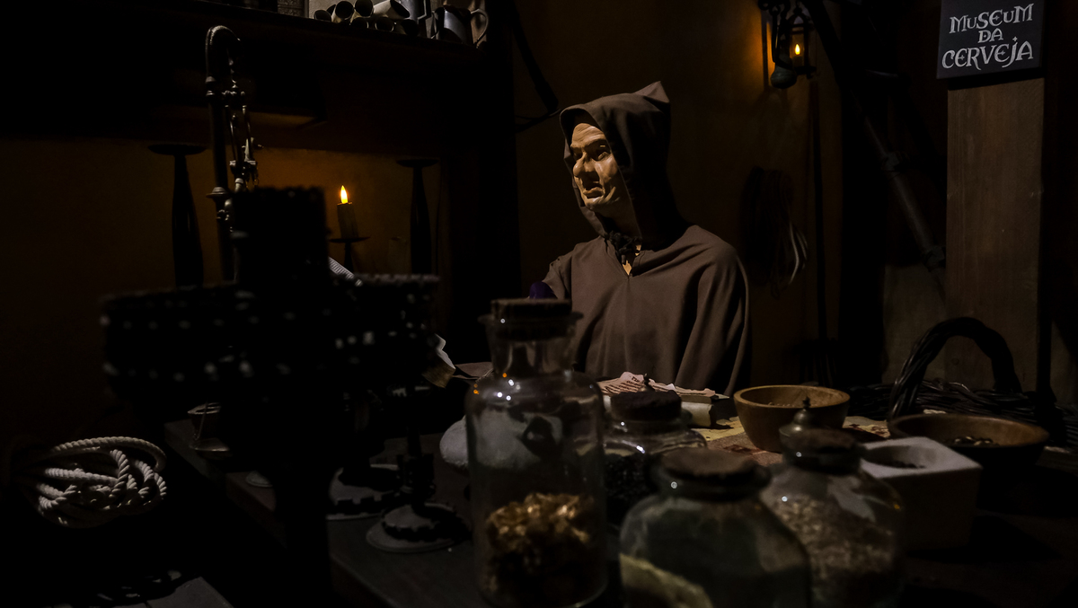 Fotografia do museum da Cerveja em Lisboa, Portugal