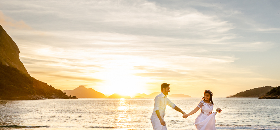 Ensaio fotográfico pré wedding na praia vermelha rio de janeiro rj