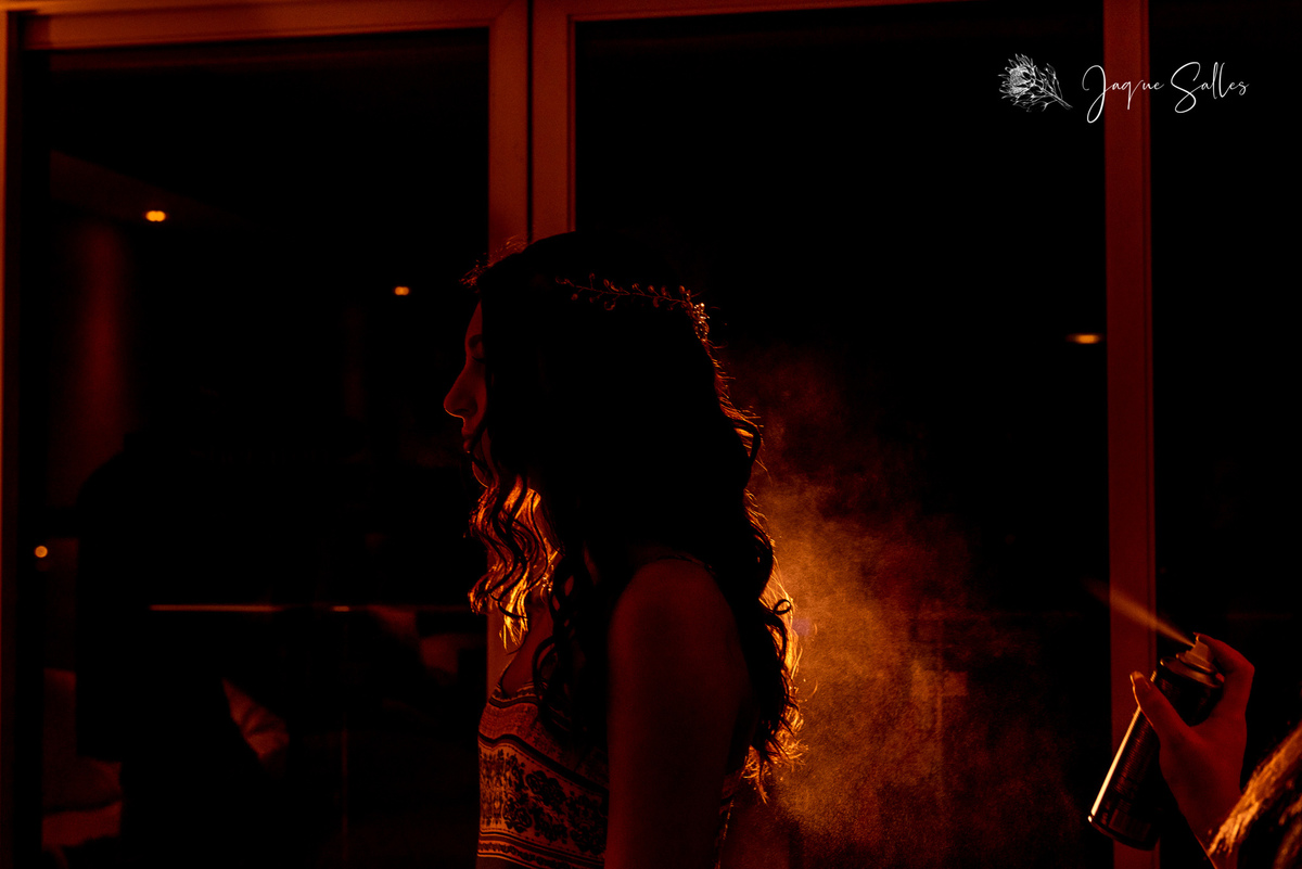 Fotografia de debutante no Sheraton Grand Rio Hotel Rio de Janeiro