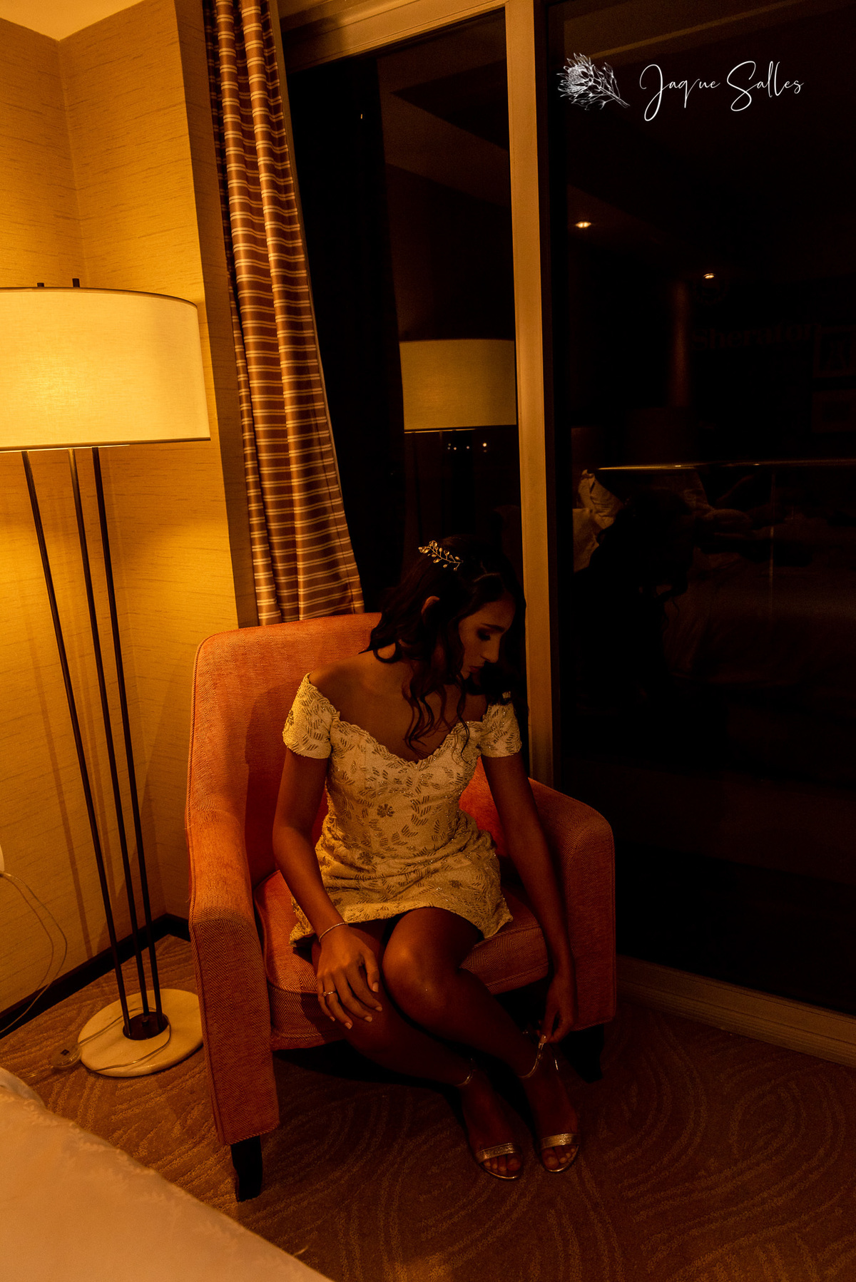 Fotografia de debutante no Sheraton Grand Rio Hotel Rio de Janeiro