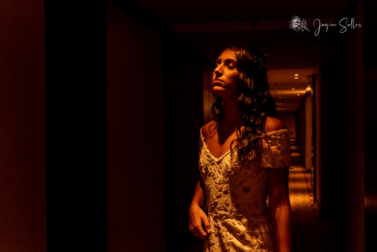 Fotografia de debutante no Sheraton Grand Rio Hotel Rio de Janeiro