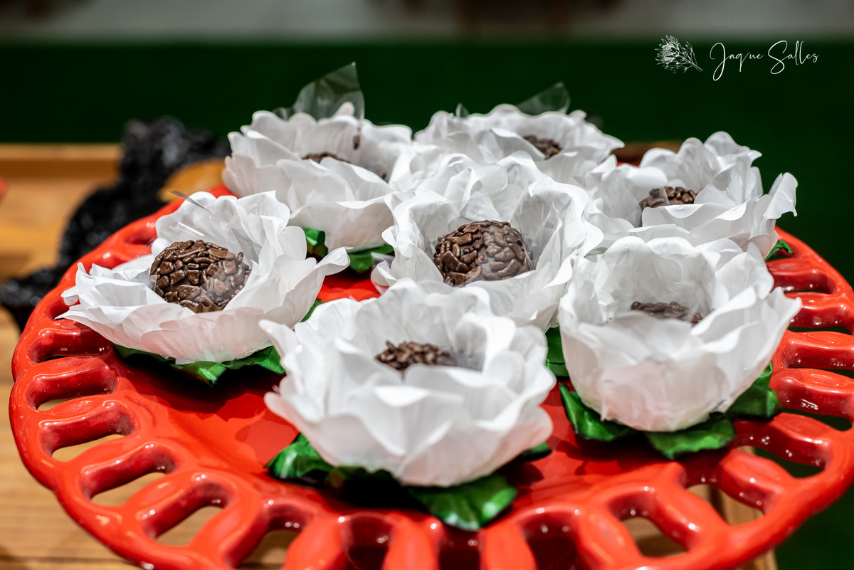 Decoração de Festa Infantil tema Minnie Vermelha. Fotografia de Jaque Salles