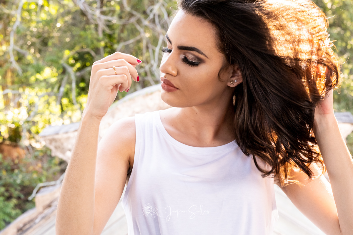 Fotografia de 15 anos no Parque das Ruínas, RJ, bairro de Santa Tereza. Imagens da Fotógrafa Jaque Salles