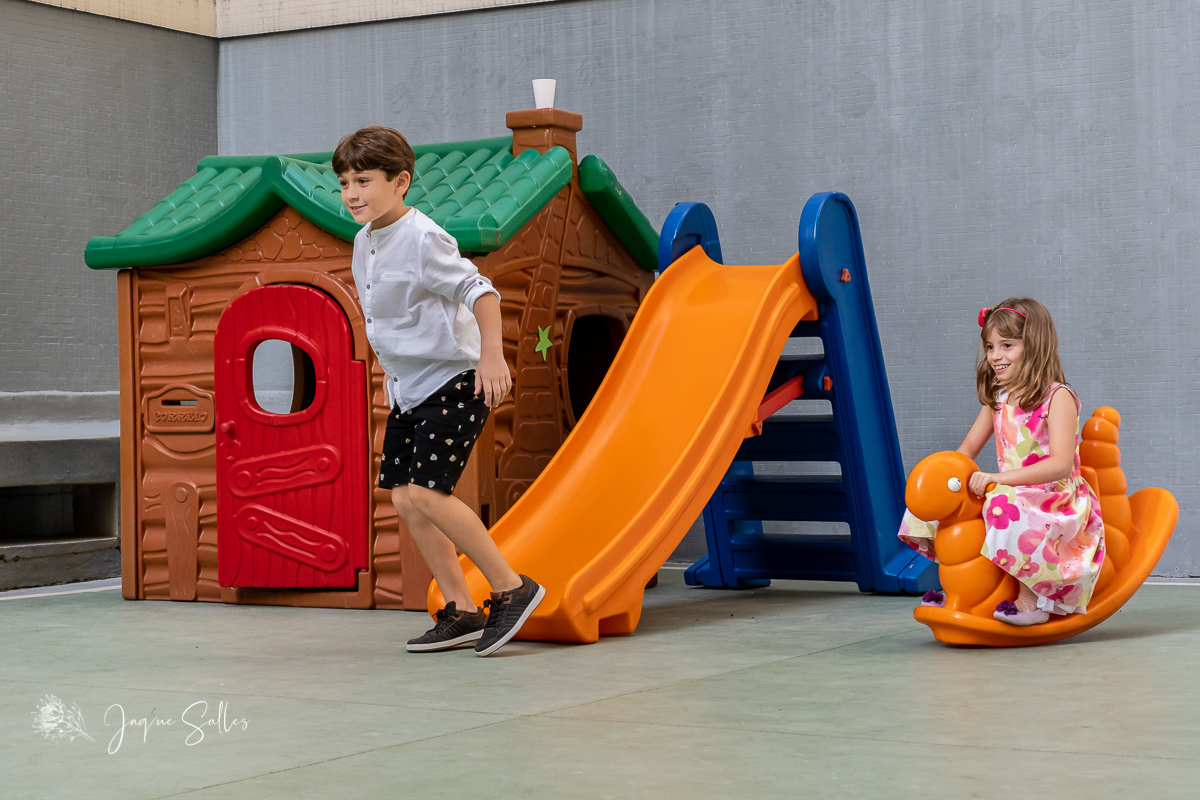 Foto Guilherme em sua festa de aniversário de oito anos. Fotografia de Jaque Salles