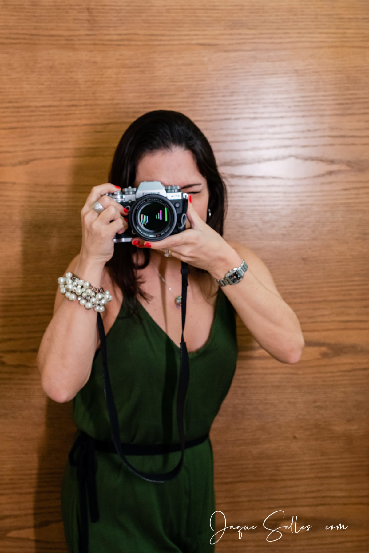 Fotografia RJ - Auto retrato da Fotógrafa de casamento e famílias Jaque Salles