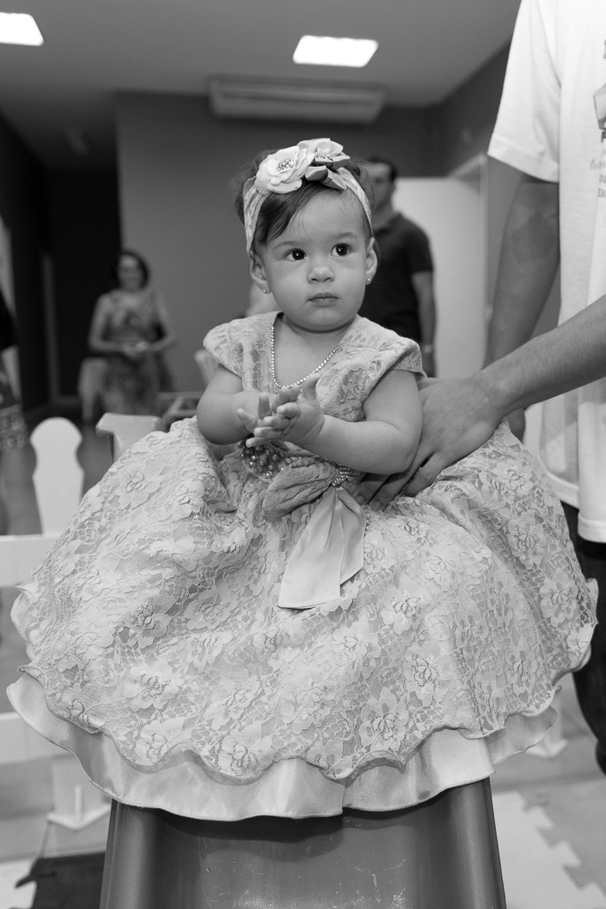 Bia faz um ano e o tema passarinho é escolhido para sua festa