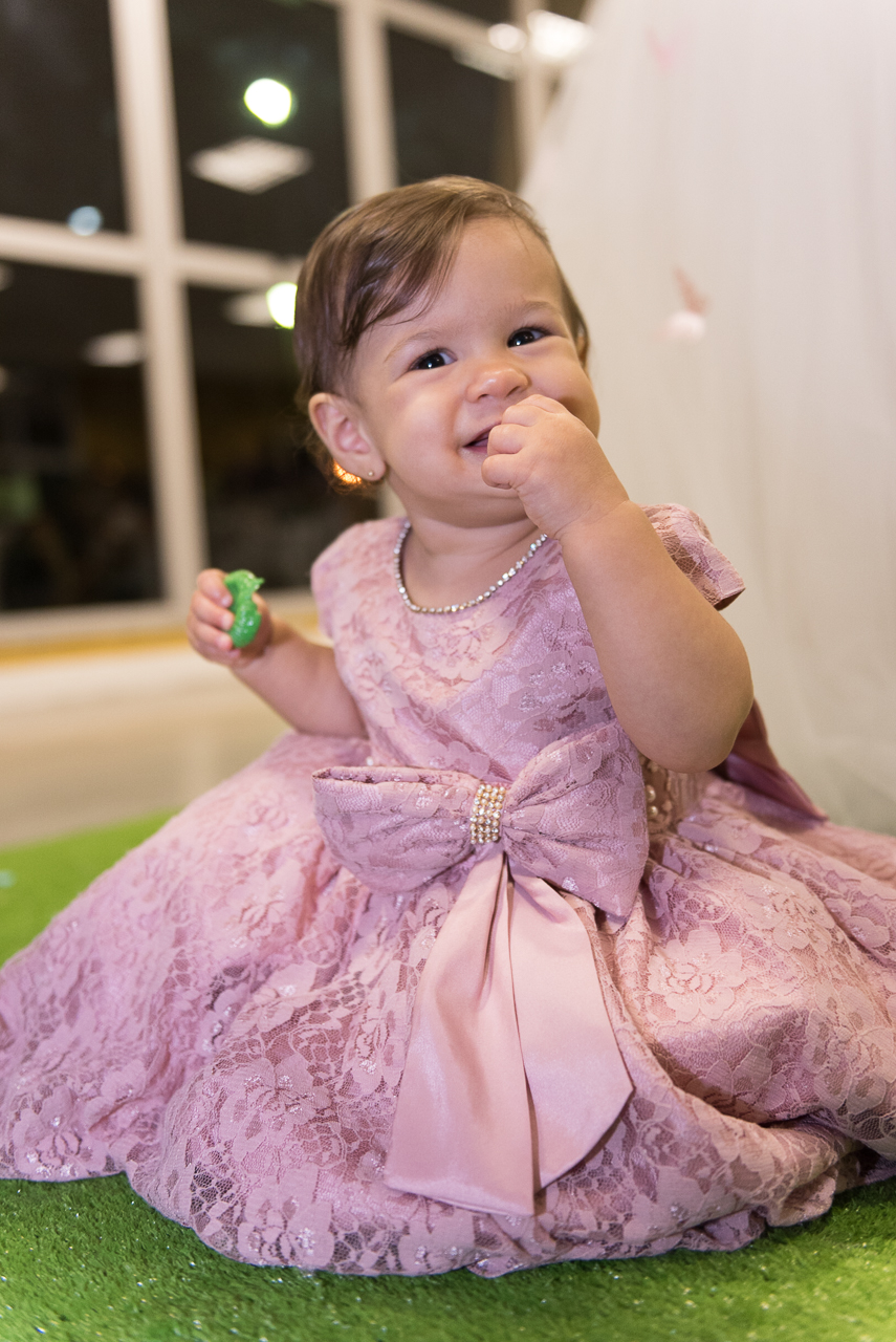 Festa de um ano de menina