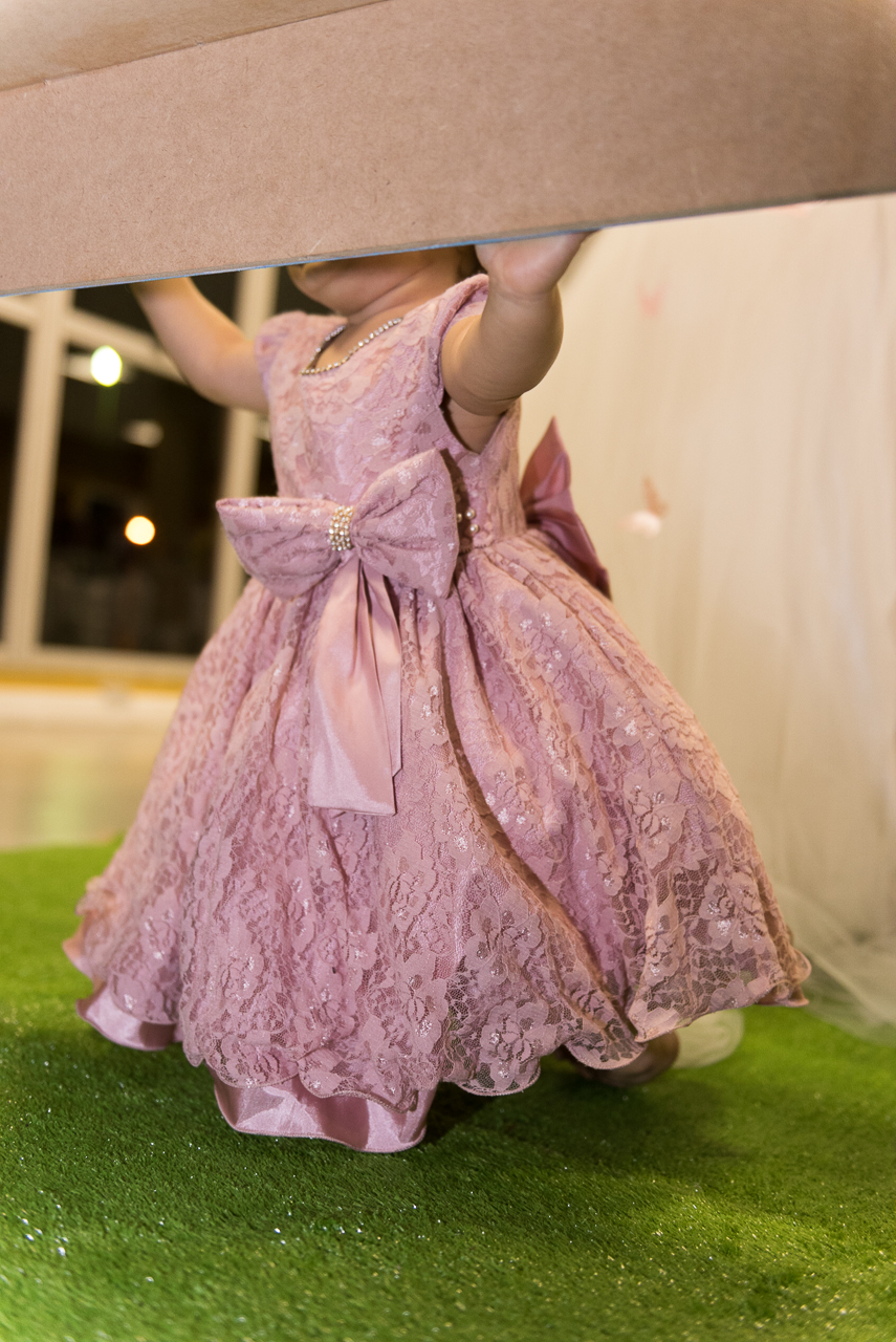 Lindo vestido de menina para festa de aniversário