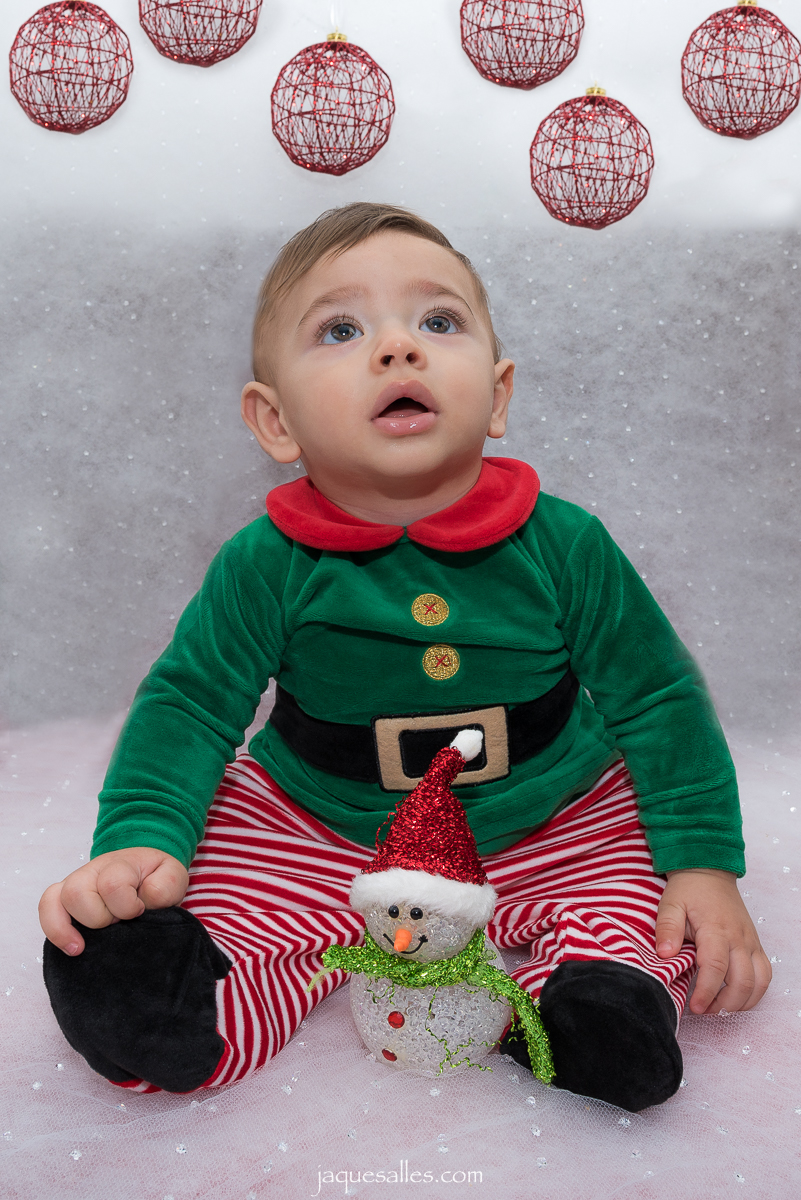 Ensaio de Natal criança