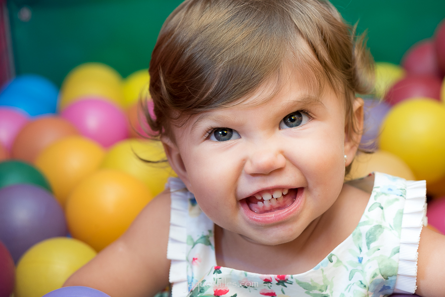 Maria Luiza fez um ano