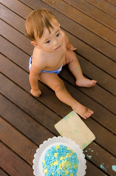 Joaquim fez 1 ano de idade