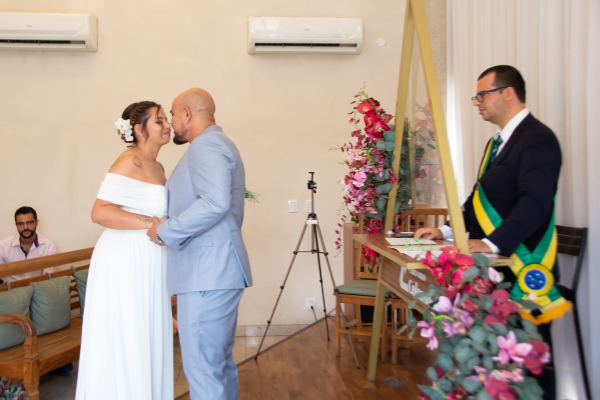 o casamento foi realizado pelo Juiz de Germano P. Mancuso