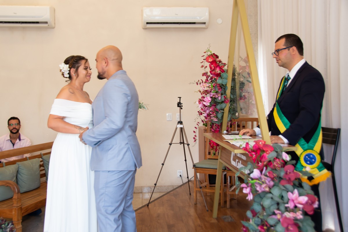 o casamento foi realizado pelo Juiz de Germano P. Mancuso