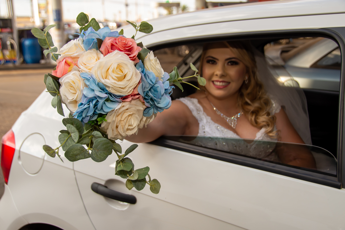Chegada da Noiva no cartório Colorado