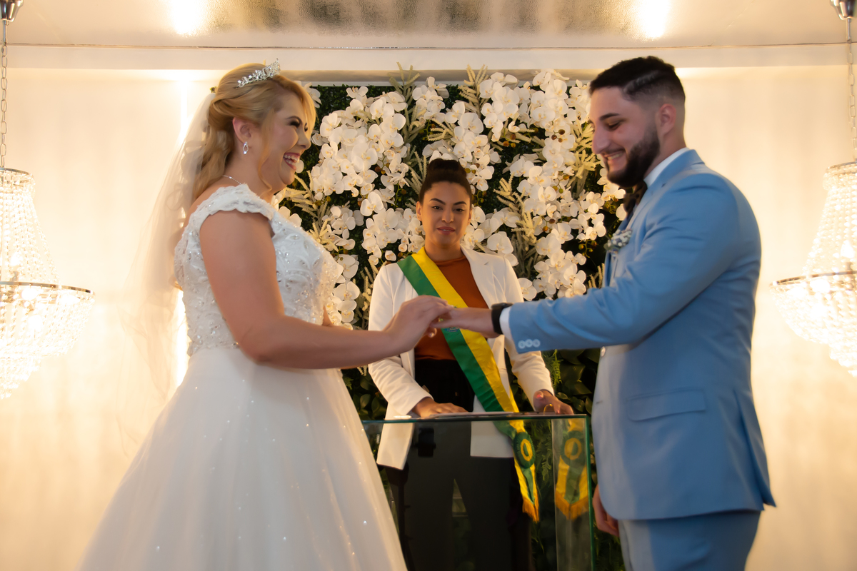 Aliança dos noivo   Sala Rio Cartório Colorado  