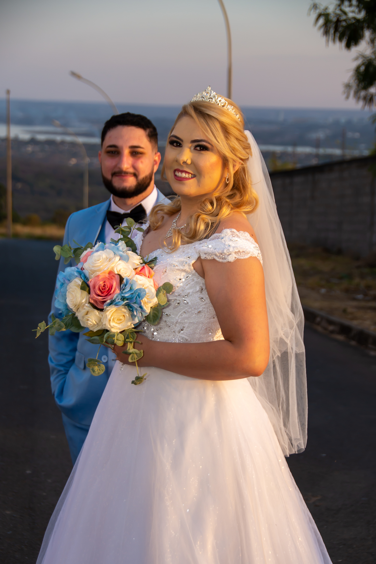 mini ensaio street wedding no  Mc Donalds 