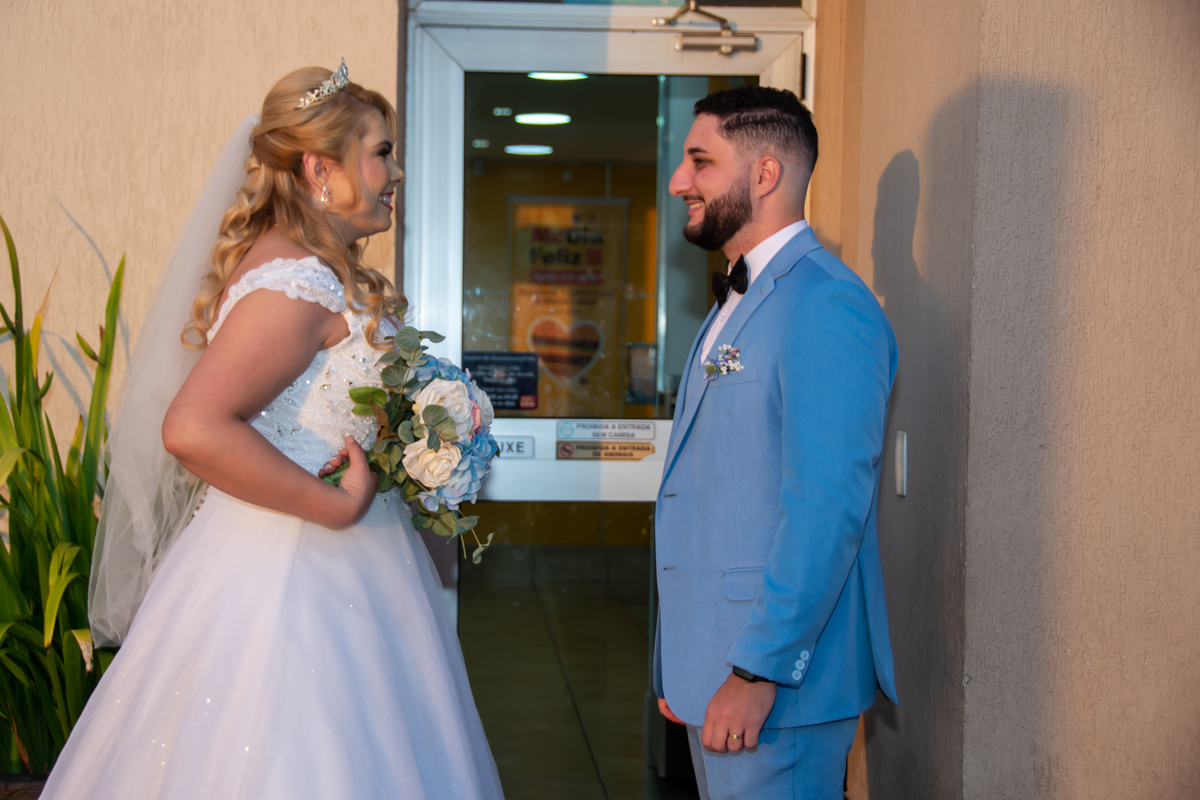 mini ensaio street wedding no  Mc Donalds 