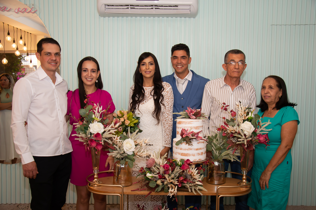  Fotos dos Convidados na Sala do Bolo cartório Colorado