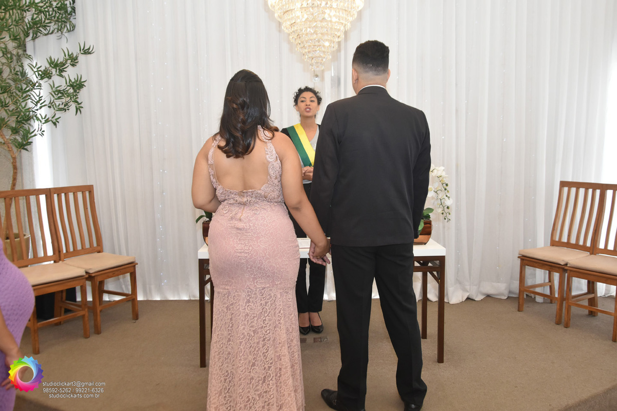 Sala especial de casamento do Cartório Colorado DF Juíza de paz  Cristiana Lopes 