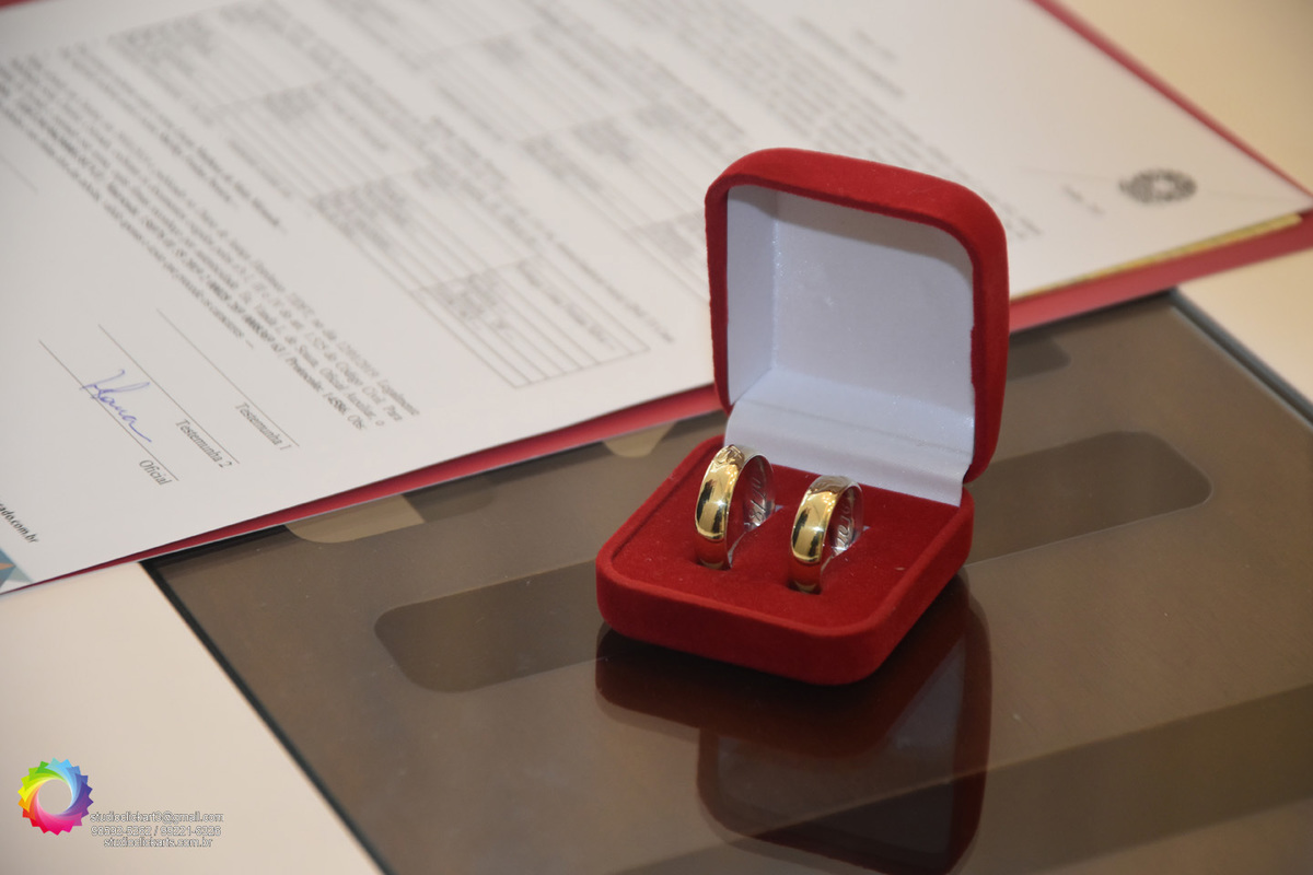 Alianças Sala especial de casamento do Cartório Colorado DF Juíza de paz  Cristiana Lopes 