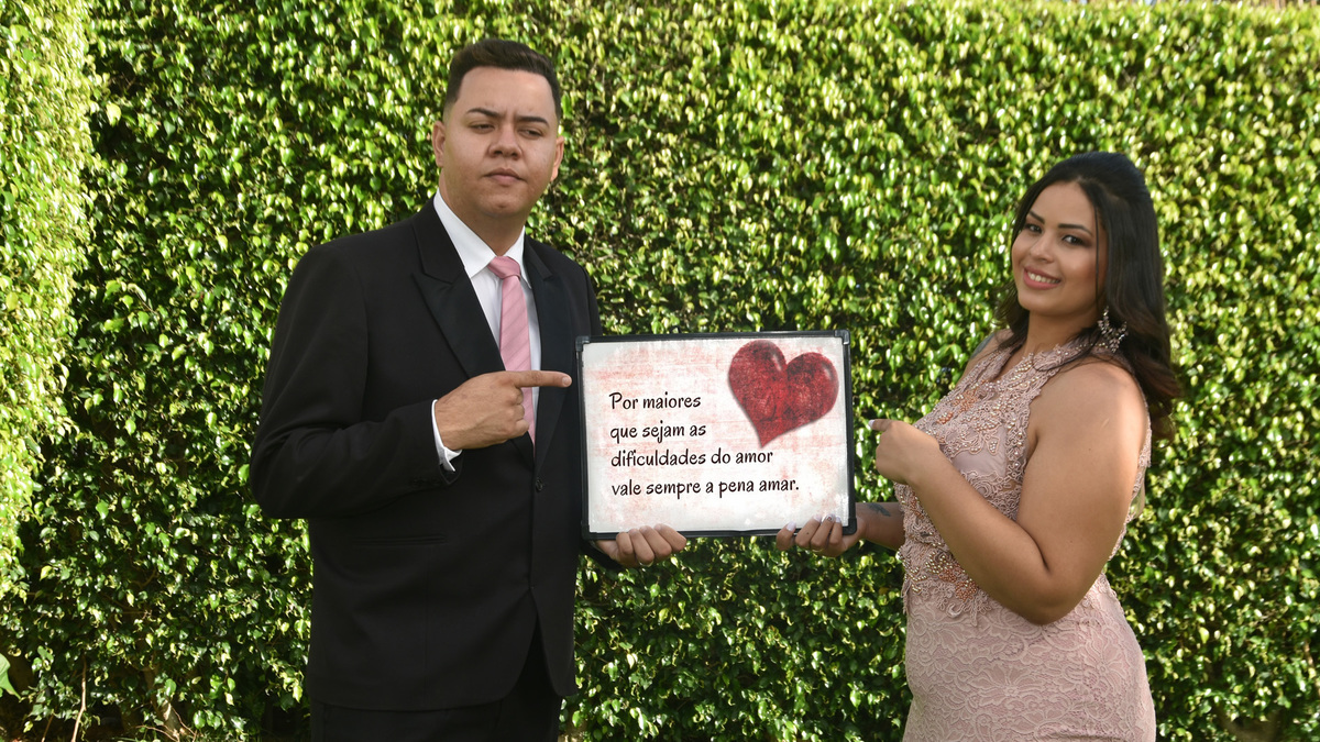 Aqui eu faço um pouco do estilo   #streetwedding no jardim