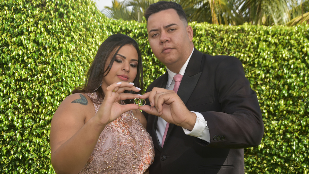Aqui eu faço um pouco do estilo   #streetwedding no jardim
