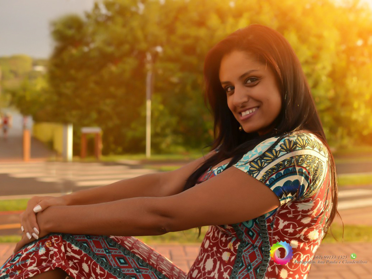 Thatyanne Gomes de Miranda ensaio no Parque Deck Sul df