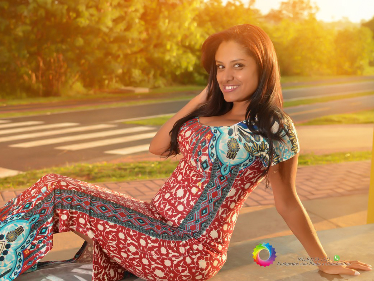 Thatyanne Gomes de Miranda ensaio no Parque Deck Sul df