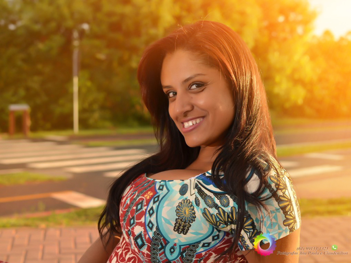 Thatyanne Gomes de Miranda ensaio no Parque Deck Sul df